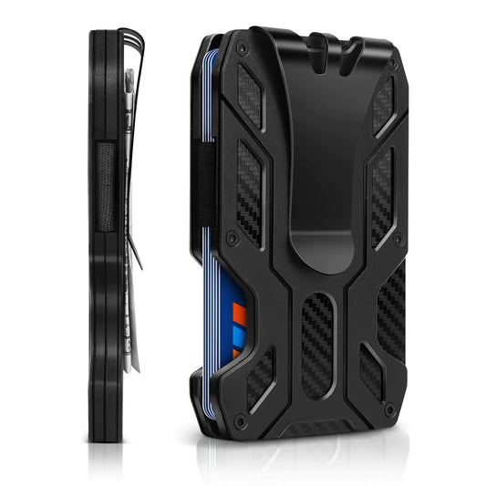 Slim Tactical Men's Wallet with Money Clip