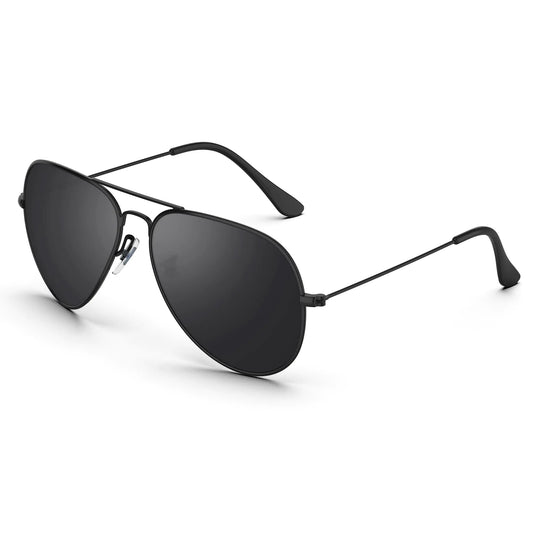 TOREGE Aviator UV400 Sunglasses for All - Mirrored Polarized Lens